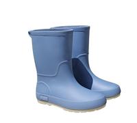 Generisch Stivali di gomma da donna a mezza altezza, scarpe da pioggia da donna, impermeabili, in gomma, piatte, spesse, in gomma, antiscivolo, a mezze gambe, casual, da pioggia, Blu, 41 EU