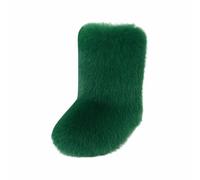 Generisch Stivali invernali da donna imbottiti di alta qualità con suola antiscivolo, gambale medio per una tenuta ottimale, calore nella stagione fredda, verde, 41 EU