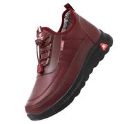 Generisch Stivali invernali da donna in cotone, impermeabili, stivaletti, stivali invernali, stivali ortopedici, stivaletti corti per l'inverno, stivali da donna, stivali da transizione, stivali