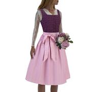 Generisch Stivali vichinghi per uomini nel Medioevo, da donna, per Oktoberfest, cosplay, con grembiule, elegante costume popolare da cosplay, Colore: rosa., 3XL