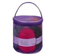 Generisch Stoccaggio Filato | Borsa Progetta,Camisolas Casual De Largas E De | per Filato per Maglieria all'Uncinetto per Le Donne magliaie e Gli Appassionati di Uncinetto