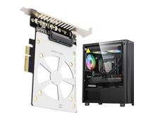 Generisch Storage Expansion Card - Adattatore U.2 | Plug-and-Play Data Transfer, Connessione stabile, per PC, Data Centers, IT, e appassionati di tecnologia