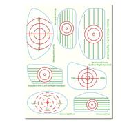 Generisch Strike Tape Golf - 6,3 x 8,07 pollici Swing Accuracy Tape Labels, Swing Consistency Analysis Stickers, Useful Training Equipment | Improve Golf Accuracy and Distance Learning Tool