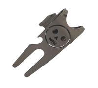 Generisch Strumento di Riparazione del Marchio Golf | Gadget Multifunzione Adatto al Corpo per Golfisti | Strumento in Metallo per Il Verde - per Donne Uomini e Ragazzi e Professionisti