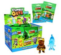 Generisch Stumble Guys - Personaggi da collezione 3D, serie 2, in cristallo cromato (1 display)