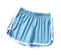 Generisch Summer Long Men 's Women Beach Pantaloni sportivi da donna Pro Shorts, Celeste., M