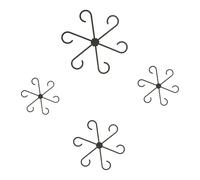 Generisch Supporti per Piante - 4 stabilizzatori per Piante per Una Crescita ottimale - Supporto per steli di, per Monstera, Orchidea, Bonsai, Giardino, Serra, Balcone, paesaggistica