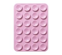 Generisch Supporto adesivo per telefono - Supporto per aspirapolvere in silicone | supporto adesivo per smartphone | supporto adesivo forte su entrambi i lati | supporto adesivo forte su entrambi i