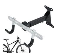 Generisch Supporto da parete per bicicletta - Robusta coppia di ganci per garage, robusto organizer regolabile per officina fai da te, spazio