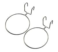 Generisch Supporto da parete per piante, 2 anelli per appendere vasi da | Anello di supporto per vasi da parete per camera dei bambini, balcone, casa, soggiorno, appartamento
