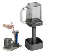 Generisch Supporto Étanche - Organizzatore Salle De Bain | Porte-brosse À Dents. Supporto Portatile Imperméable Avec 3 Emplacements Et Poignée Pour Bain Et Salle De Bains