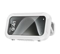 Generisch Supporto impermeabile per cellulare, per doccia, touch screen, per cucina, piastrelle, specchi, hotel, vasca da bagno, riproduzione di musica e video