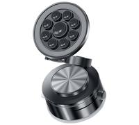 Generisch Supporto magnetico a per cellulare - Supporto magnetico per cellulare con potenza di aspirazione, girevole a 360° e pieghevole, per la maggior parte degli smartphone, parabrezza