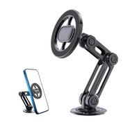 Generisch Supporto magnetico per auto, supporto telescopico per cruscotto, supporto di ricarica per smartphone, accessorio universale per cellulare, compatibile con mini tablet e telefoni cellulari