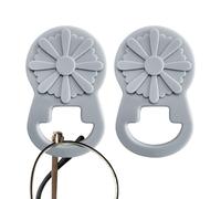 Generisch Supporto magnetico per occhiali da sole - 2 ganci per occhiali alla, clip per occhiali | in silicone - per uomini, donne, viaggi, escursioni, camicie, vestiti, pratico e