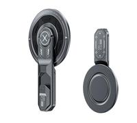 Generisch Supporto magnetico per telefono, dimensioni tascabili, 9,85 x 5,7 cm, supporto magnetico per telefono, supporto da scrivania pieghevole, facile da usare, per videochiamate, film