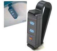Generisch Supporto parasole adatto per trasmettitore manuale Hörmann HSE2 40,685 MHz, montaggio/clip per parasole (nero)