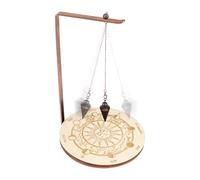 Generisch Supporto Pendolo in Legno | Mostra Pietre per scaffali, Cristalli | Tempesta di, Collana | Design Naturale, Robusto ed Elegante | Tavolo, Ufficio, Decorazione, rituale, Collezione