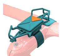 Generisch Supporto per cellulare per bicicletta, in silicone, con chiusura a sgancio rapido, dispositivo multifunzione con di navigazione, per ciclismo e attività all'aria aperta