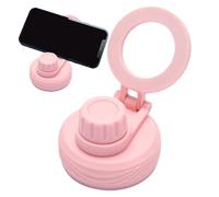 Generisch Supporto per cellulare per bottiglia d'acqua | Coperchio di ricambio antiscivolo per bottiglie | Supporto per smartphone antiurto per palestra feste a casa all'aperto