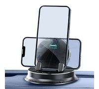 Generisch Supporto per cellulare per cruscotto auto - PC ABS silicone 78 x 55 mm | Rotary Mobile Phone Mount, Dashboard Cradle Stand | Universale Cellphone Holder for Vehicle, Truck and Car Use