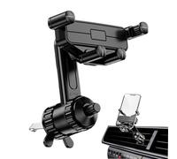 Generisch Supporto per cellulare per griglia di ventilazione 'auto, braccio estensibile con supporto fisso, supporto per smartphone, per navigazione, chiamate, conducenti, auto, camion, SUV e