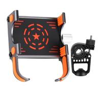 Generisch Supporto per cellulare per moto, antifurto per bicicletta, con chiusura di sicurezza - con sicurezza aggiuntiva, accessorio per bicicletta per smartphone
