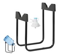 Generisch Supporto per erogatore d'acqua per bottiglia da 3 a 5 galloni - Non scivolo - Mensa per bevande con beccuccio, compatibile con diametro di 55 mm senza bocca