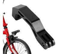 Generisch Supporto per fanale per bicicletta, morsetto per forcella, resistente agli urti, pieghevole, per montaggio e console, adatto per bambini, guida notturna, ciclismo, adulti, uomini e