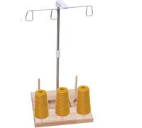Generisch Supporto per filo da ricamo, leggero, accessorio per macchina da cucire, grande supporto per bobina di filo, supporto liscio per la guida del filo, organizer per quilt e cucito, strumento da