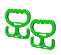 Generisch Supporto per le maniglie delle borse della spesa, 2 pezzi, riutilizzabili, portatili, strumenti per la spesa, borsa per alimenti, per borse, bottiglie d'acqua, secchi e