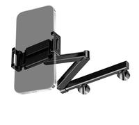 Generisch Supporto per tablet da auto, supporto per poggiatesta, supporto per telefono, girevole a 360°, regolabile, organizer per sedile posteriore, per auto, SUV, camion, viaggi su strada e