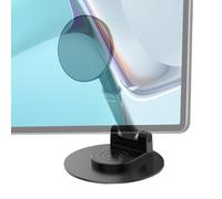 Generisch Supporto per telefono da scrivania, pieghevole, girevole a 360°, con base in metallo, supporto magnetico per telefono per riprese video, per guardare la TV e imparare