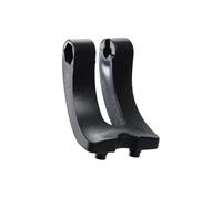 Generisch Supporto universale per bicicletta per fanale anteriore, compatibile con tutte le comuni luci per bicicletta, per MTB, E-Bike e bici da corsa, supporto per faro (supporto per forcella