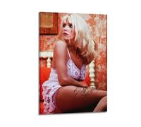 Generisch Suzanne Somers - Poster artistico con stella del cinema, su tela, pittura decorativa, stampa moderna, 20 x 30 cm
