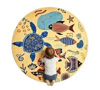 Generisch Tappetino da gioco per bambini, morbido tappetino portatile in velluto, per bambini e famiglia, per studiare, giocare, leggere, per interni, casa, soggiorno e camera da