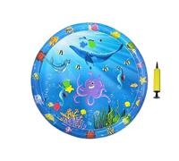 Generisch Tappetino da gioco per gatti, tappetino da gioco, sensoriale, per animali domestici, 99 x 99 cm, refrigerante interattivo con pompa, per interni ed esterni, giardino, appartamento