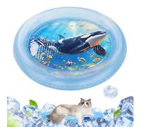 Generisch Tappetino da per gatti, 65 x 65 cm, antigraffio, ispessito | Letto ad acqua per cani per attività, sollevamento delle zampe, addestramento del movimento e attività varia
