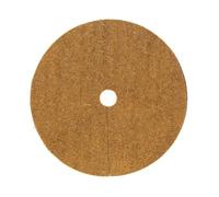 Generisch Tappetino in fibra di cocco - Tappetino ad anello in fibra di cocco, 10 pezzi, in fibra di cocco, 20 cm/30 cm/40 cm/50 cm