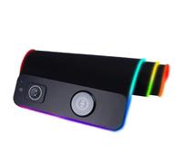 Generisch Tappetino per mouse illuminato, 15 W, RGB, magnetico, senza fili, 80 x 30 cm, impermeabile, antiscivolo, per PC, PC, laptop, desktop, sala giochi