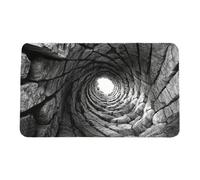 Generisch Tappeto 3D con illusione ottica, 50 x 80 cm, tappeto 3D con illusione ottica, che sembra un foro nel pavimento, per bagno, camera da , cucina