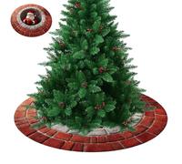 Generisch Tappeto di Natale - 3D Ottico Illusione Morbido,Tappetino Pavimento Con Ottico Bagno | Per Ingresso Corridoio Soggiorno Camera da Bagno