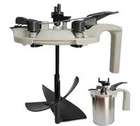 Generisch Tappo miscelatore di vernice per auto, 1/4 l, miscelatore di vernice per auto, dispenser universale anti-goccia, utensili manuali per una migliore tenuta