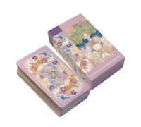 Generisch Tarocchi Deck for Beginner - 80 fogli Social Play Game, Classic Divination Set con guida Comprehensive & Artistic Imagery for Group Gatherings, Fortune Telling and Intuitive Learning