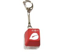 Generisch Tastiera Fidget Keychain - Fun Keybard, Finger Keyboards Toy, Lightweight Durable Smooth Pressing Sensation | Suitable Ideal Adults Kids Students Desk Home Mindfulness Stress Reduction Tool