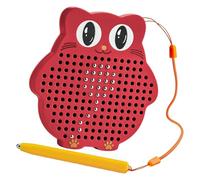 Generisch Tavola magnetica per bambini Interactive Toy, Red Erasable Pad, Educational Playset, Reusable Magnetic Tablet, Portable Activity Set, ideale per Airplane, Car Rides, Travel Fun