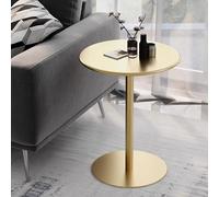 Generisch Tavola rotonda - Modern Metal Pub Table with Sturdy Base for Kitchen, Dining Room, Bistro & Cocktail Use - Versatile Tall Table for Various Spaces