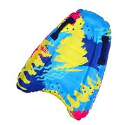 Generisch Tavole da surf gonfiabili | 76,2 cm colorato Surf Body Board | 320 g corpo gonfiabile bambini | design ermetico migliorato con manici intrecciati, ideale per bambini a bordo o in piscina