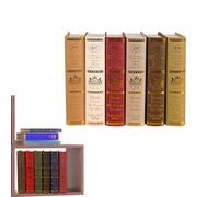 Generisch Tavolino da caffè libri - libri decorativi falsi vintage imitazione display Books, decorazione per mobili, libri d'arte per libreria, fattoria, soggiorno