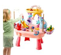 Generisch Tavolo ad acqua per bambini, giocattolo estivo | Lavello da cucina giocattolo per esterni per bambini prescolari, cortile, terrazza, campeggio, asilo, casa, bagno